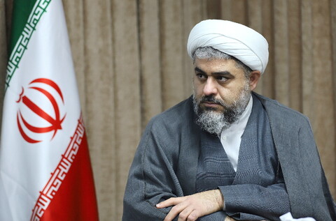 تصاویر/ آین رونمایی از پوستر رویداد رسانه ای یادگار ماندگار حاج شیخ