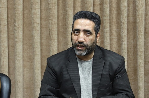 تصاویر/ آین رونمایی از پوستر رویداد رسانه ای یادگار ماندگار حاج شیخ