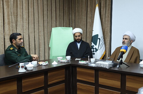 تصاویر/ آین رونمایی از پوستر رویداد رسانه ای یادگار ماندگار حاج شیخ