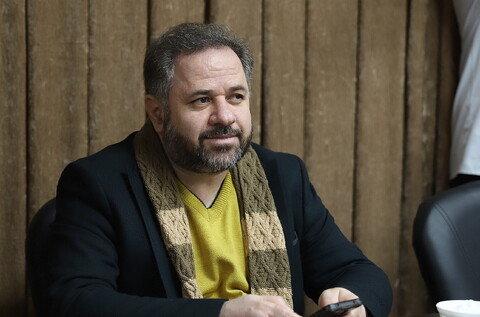 تصاویر/ آین رونمایی از پوستر رویداد رسانه ای یادگار ماندگار حاج شیخ