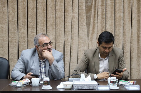 تصاویر/ آین رونمایی از پوستر رویداد رسانه ای یادگار ماندگار حاج شیخ