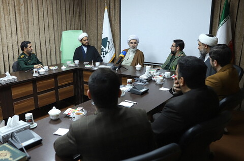 تصاویر/ آین رونمایی از پوستر رویداد رسانه ای یادگار ماندگار حاج شیخ