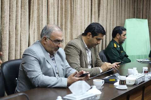 تصاویر/ آین رونمایی از پوستر رویداد رسانه ای یادگار ماندگار حاج شیخ