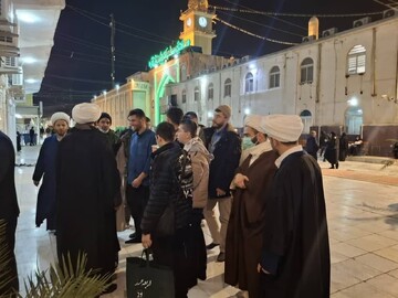 تصاویر/ حضور طلاب میاندوآب در سامرا