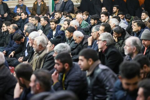 تصاویر | حضور نماینده ولی فقیه در استان آذربایجان شرقی در یادواره شهدای منطقه مارالان