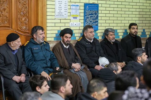 تصاویر | حضور نماینده ولی فقیه در استان آذربایجان شرقی در یادواره شهدای منطقه مارالان