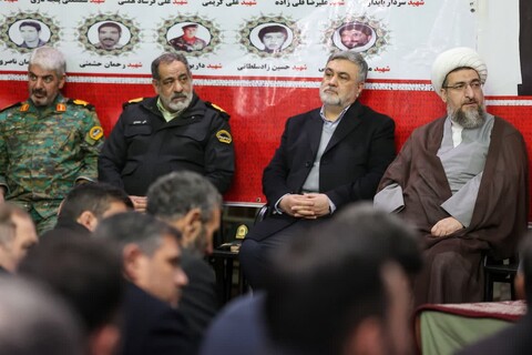 تصاویر | حضور نماینده ولی فقیه در استان آذربایجان شرقی در یادواره شهدای منطقه مارالان