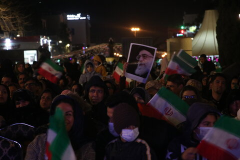 تصاویر| نورافشانی جشن انقلاب اسلامی در ارگ کریمخان