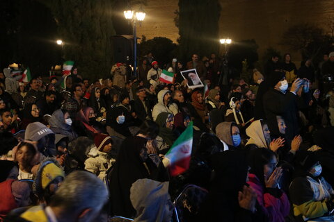 تصاویر| نورافشانی جشن انقلاب اسلامی در ارگ کریمخان