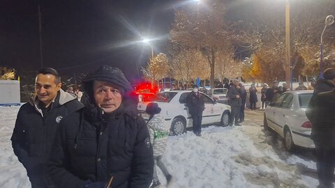 تصاویر/ طنین انداز شدن ندای الله اکبر در شهر نقده