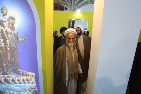 تصاویر / افتتاح نمایشگاه معرفی  فعالیت های برجسته  رده های مقاومت بسیج در استان اصفهان