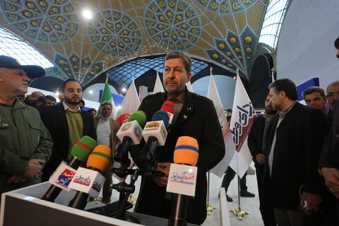 تصاویر / افتتاح نمایشگاه معرفی  فعالیت های برجسته  رده های مقاومت بسیج در استان اصفهان