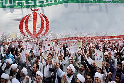 Message des séminaires invitant tout le monde à participer à la marche du 22 Bahman