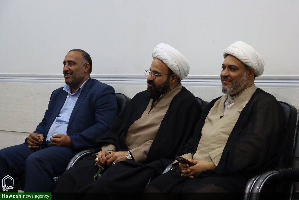 دیدار مسئول حوزه نمایندگی ولی فقیه در سازمان منابع طبیعی و آبخیزداری کشور با نماینده ولی فقیه در خوزستان