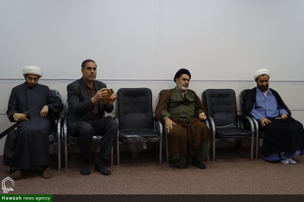 دیدار مسئول حوزه نمایندگی ولی فقیه در سازمان منابع طبیعی و آبخیزداری کشور با نماینده ولی فقیه در خوزستان