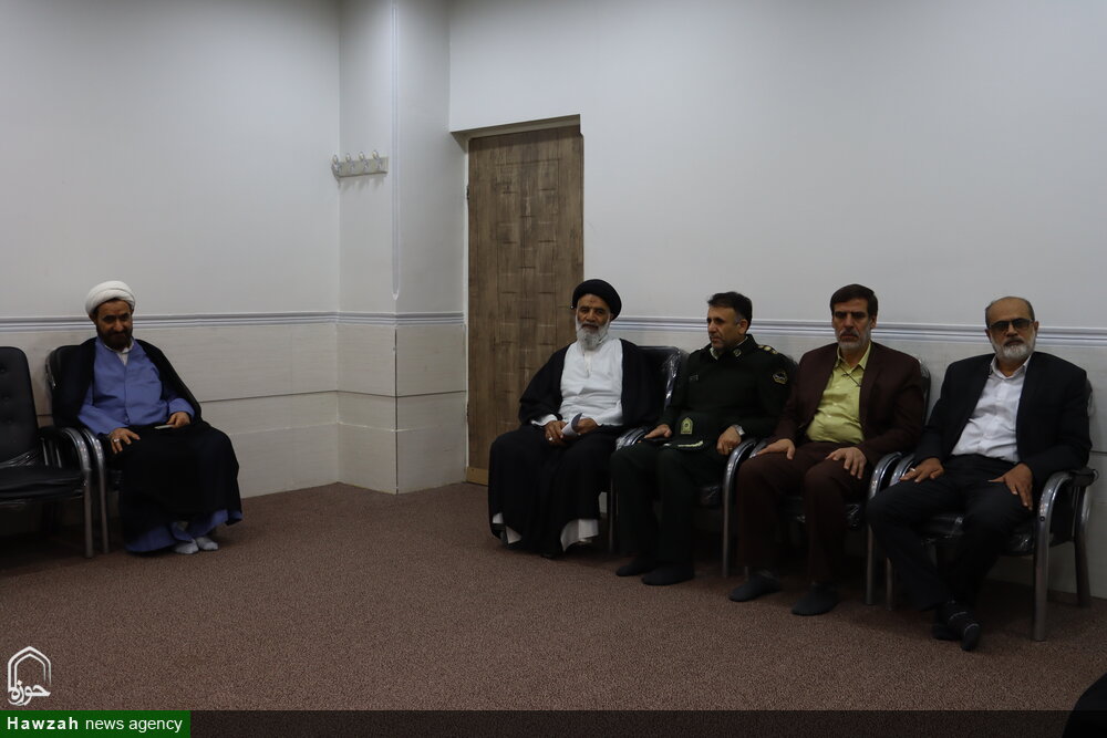 دیدار مسئول حوزه نمایندگی ولی فقیه در سازمان منابع طبیعی و آبخیزداری کشور با نماینده ولی فقیه در خوزستان