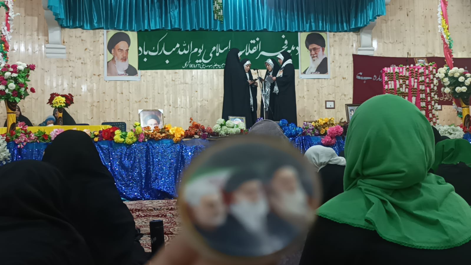 جشن باشکوه پیروزی انقلاب اسلامی ایران در کرگل هندوستان؛ تجدید بیعت دانش‌آموزان با آرمان‌های انقلاب