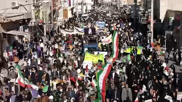 فیلم| راهپیمایی ۲۲ بهمن در خورموج