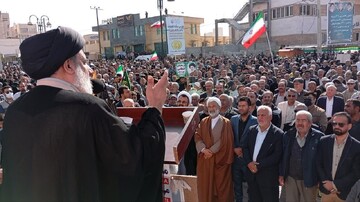 راهپیمایی ۲۲ بهمن در برازجان به روایت تصویر