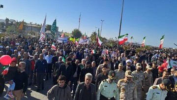 راهپیمایی ۲۲ بهمن بوشهر به روایت تصویر