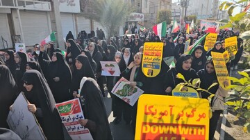 فیلم| راهپیمایی ۲۲ بهمن در برازجان