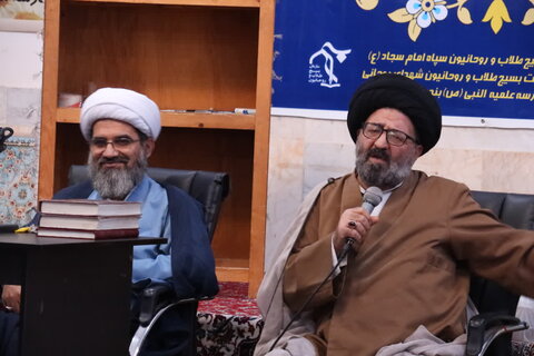 تصاویر/مراسم تودیع مدیر  مدرسه علمیه النبی(ع)  بندرعباس