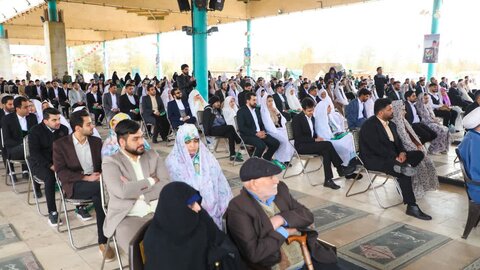 تصاویر/ جشن ازدواج ۴۶۰زوج یزدی در جشن۲۲بهمن