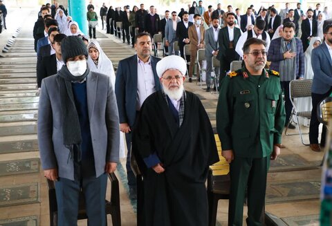 تصاویر/ جشن ازدواج ۴۶۰زوج یزدی در جشن۲۲بهمن