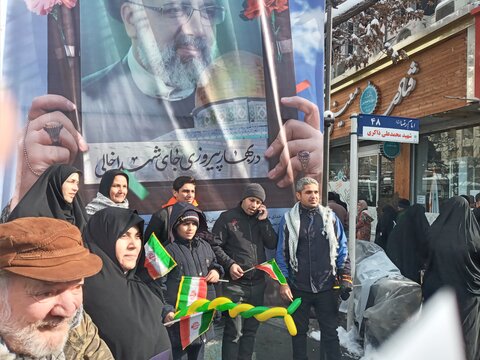 تصاویر راهپیمایی ۲۲ بهمن ماه در مشهد