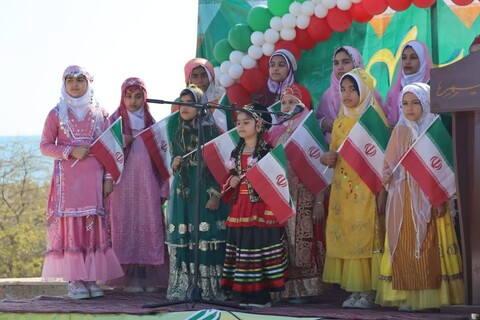 راهپیمایی ۲۲ بهمن در خارگ به روایت تصویر