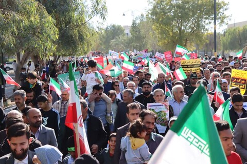 راهپیمایی ۲۲ بهمن در عالیشهر به روایت تصویر