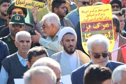 راهپیمایی ۲۲ بهمن در عالیشهر به روایت تصویر