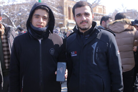 تصاویر/حضور طلاب و روحانیت در راهپیمایی روز 22 بهمن