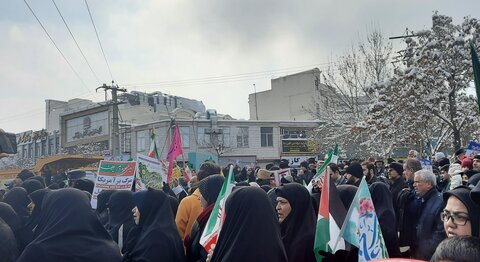 تصاویر/برگزاری مراسم پرشور راهپیمایی ۲۲ بهمن در اراک