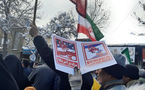 تصاویر/برگزاری مراسم پرشور راهپیمایی ۲۲ بهمن در اراک