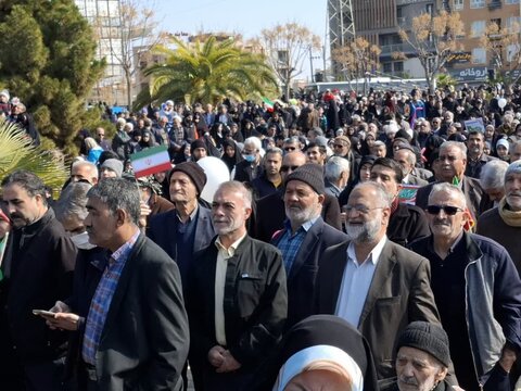 تصاویر/حضور پرشور مردم انقلابی کاشان در راهپیمایی 22 بهمن