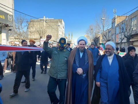 تصاویر/ راهپیمایی مردم خرمدره در ۲۲ بهمن