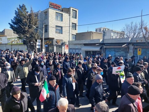 تصاویر/ راهپیمایی مردم خرمدره در ۲۲ بهمن