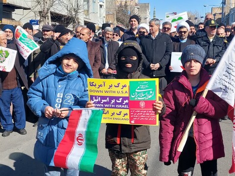 تصاویر/ راهپیمایی مردم خرمدره در ۲۲ بهمن