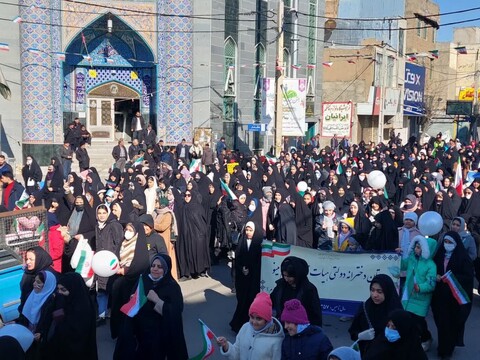 تصاویر/ راهپیمایی مردم خرمدره در ۲۲ بهمن