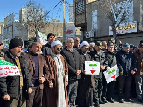 تصاویر/ راهپیمایی مردم خرمدره در ۲۲ بهمن