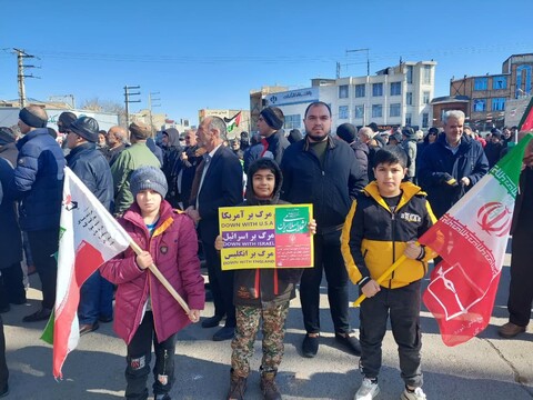 تصاویر/ راهپیمایی مردم خرمدره در ۲۲ بهمن