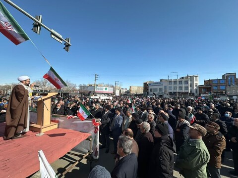 تصاویر/ راهپیمایی مردم خرمدره در ۲۲ بهمن