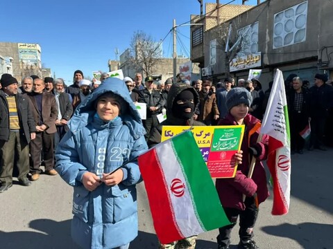 تصاویر/ راهپیمایی مردم خرمدره در ۲۲ بهمن
