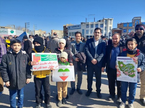 تصاویر/ راهپیمایی مردم خرمدره در ۲۲ بهمن