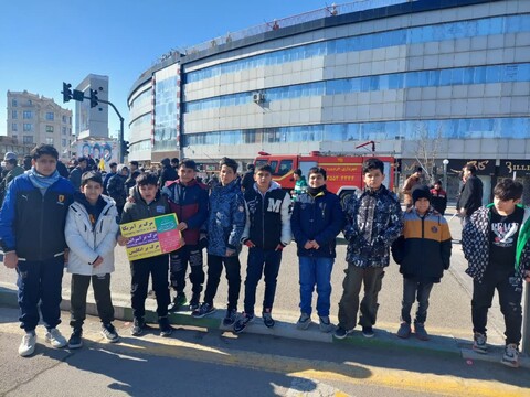 تصاویر/ راهپیمایی مردم خرمدره در ۲۲ بهمن