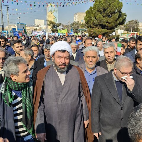 تصاویر/غوغای ساوجی ها در سالروز پیروزی انقلاب اسلامی ایران