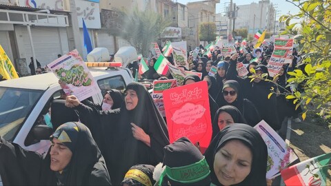 تصاویر/ راهپیمایی ۲۲ بهمن در گناوه