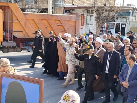 تصاویر/ برگزاری باشکوه راهپیمایی ۲۲ بهمن سال ۱۴۰۳ شهرستان مرزی پلدشت