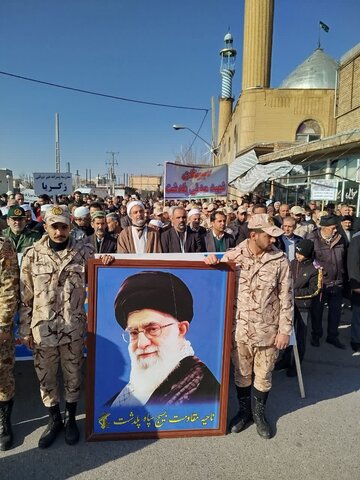 تصاویر/ برگزاری باشکوه راهپیمایی ۲۲ بهمن سال ۱۴۰۳ شهرستان مرزی پلدشت